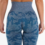 New High Waist Camo Fitness Leggings for Women