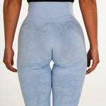 New High Waist Camo Fitness Leggings for Women