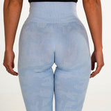 New High Waist Camo Fitness Leggings for Women