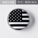 Car ❤️ 3D Metal National Flag Motorcycle/Automobile Emblem