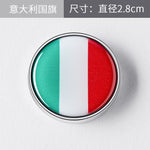 Car ❤️ 3D Metal National Flag Motorcycle/Automobile Emblem