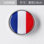 Car ❤️ 3D Metal National Flag Motorcycle/Automobile Emblem