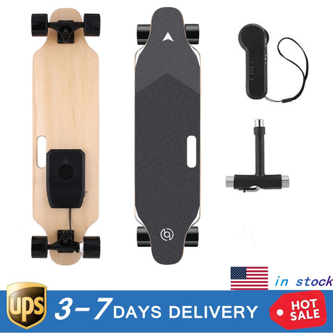 35inch 350W 20km/h Wireless Remote Control Electric Longboard