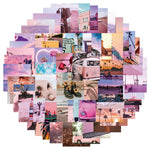 62PCS My California Romance Sticker Collection