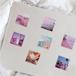 62PCS My California Romance Sticker Collection