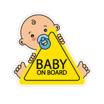 DasDecal Baby on Board Window Decal 15cm*14cm