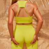 TMG High-Waist Sports Fitness Legging Set