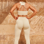 TMG High-Waist Sports Fitness Legging Set