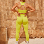 TMG High-Waist Sports Fitness Legging Set
