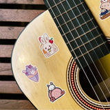 25/50PCS Neapolitan Cuddle Bunny Scrapbook Diary Sticker Collection
