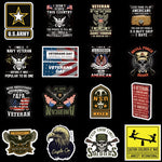 50PCS Calling For Me Veteran Stickers