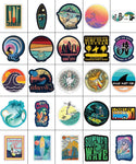 100PCS Life's A Beach Outdoor Adventure Stickers