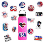 50Pcs Star Spangled Scrapbook Stickers