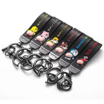Cute Butt Cartoon Keychain w/Lanyard