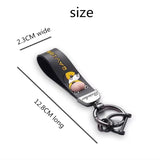 Cute Butt Cartoon Keychain w/Lanyard