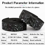 VXM Anti-slip Noctilucent Reflective Handlebar Tape