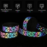 VXM Anti-slip Noctilucent Reflective Handlebar Tape