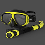 COPOZZ - Máscara de buceo antivaho para adultos con correa ajustable