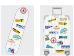 15 Pcs/Set Road Trip USA Stickers