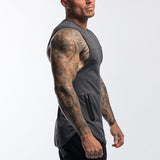Camouflage Fitness Training Sports Top w/Pocket for Men