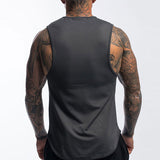 Camouflage Fitness Training Sports Top w/Pocket for Men