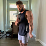 Camouflage Fitness Training Sports Top w/Pocket for Men