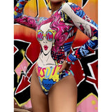 Chic Ladies Swimwear Tigress Bodysuit
