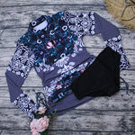 Leisure-kini Ladies Two Piece Travel Swim Set