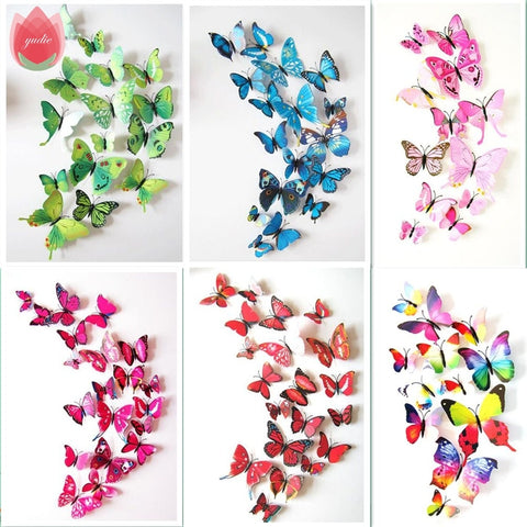 12Pcs Butterfly-Life 3D Home Decoration