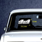 Classic 4x4 Off Road Vehicle Decal Sticker 10*28.2cm