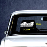 Classic 4x4 Off Road Vehicle Decal Sticker 10*28.2cm